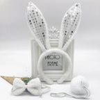 3pcs /set New June 1 Children's Day Holiday Party Activity Performance Animal Plush Rabbit Ears Hair Hoop Accessories Headdress
