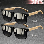 Fashion Vintage Square Square Frame Sunglasses Men Women Fishing Driving Man Luxury Brand Designer Sun Glasses UV400 Eyewear