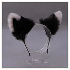 Lolita Animal Cat Fox Ear Hair Hoops Cosplay Girls Halloween Anime Headbands Headwear Hair Accessories