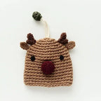 Cute Animal Doll Crochet Keychains For Keys Storage Funny Puppy Series Knitted Bag For Car Keys Holder Keyrings Custom Wholesale