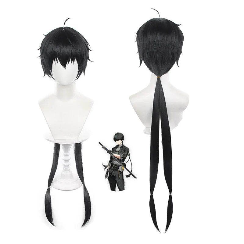 New Game Wuthering Waves Rover Cosplay Costume Rover Male Cosplay Outfit Wig Halloween Carnival Uniform Christmas Party for Men