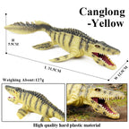 Oenux Jurassic Dinosaurs Indominus Rex Mosasaurus Saichania Dilophosauridae Spinosaurus Model Action Figures Collection Kid Toy