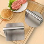New Stainless Steel Smash Burger Press | Heavy Duty Patty Maker & Smasher Mold for BBQ, Grilling Kitchen (Non-Stick)