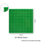 Baseplates 32x32 16x32 Dots Classic Base Plates MOC Bricks City Dimensions Building Blocks Figures Construction Toys