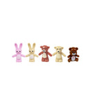 MOC Animal Scene Building Blocks Zoo Ducks Cat Dog Penguin Eagle Dove Wolf Bear Deer Shark Snake Mice Sheep DIY Toys Bricks K055