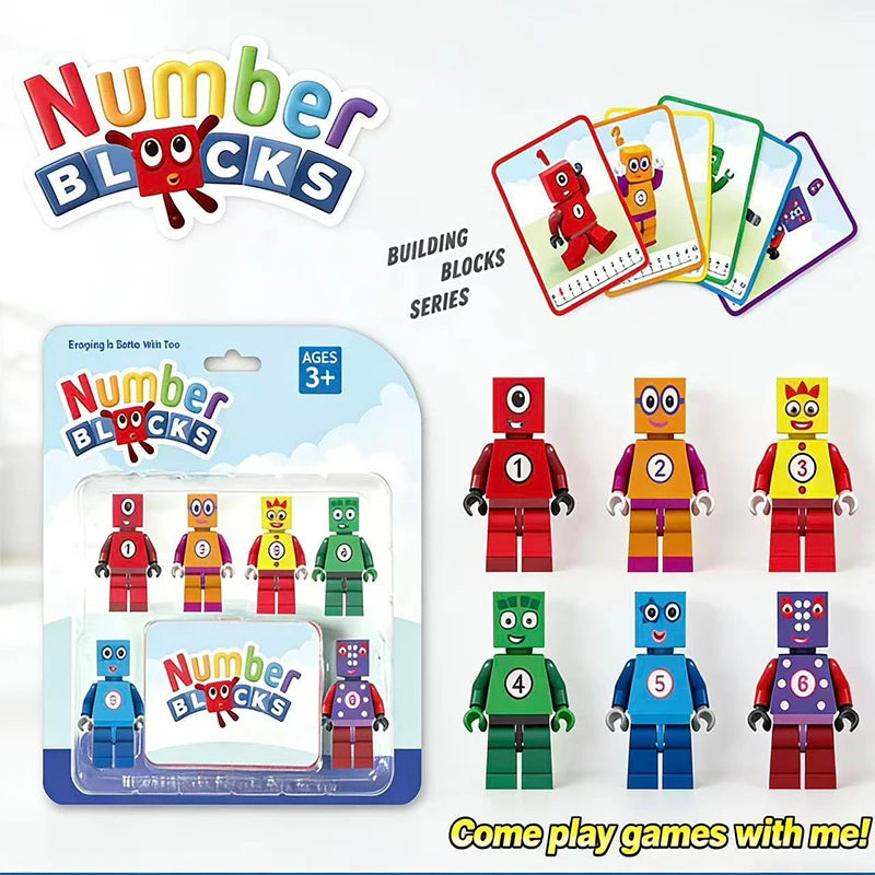 Hot New Numberblocks Assembly Model Toys Gift , Strengthening Mathematical Knowledge Through Digital Games