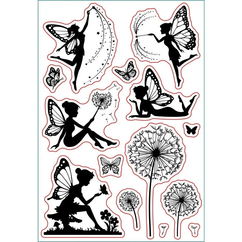 1 Sheet Human Body Silicone Clear Stamp Spine Brain Transparent Silicone Stamp Heart Lungs Rubber Stamp 4.3 x 6.3 Inch