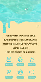 Children Backpack water gun Toys Summer Outdoor Beach Pool Garden Fight Games Kids Water fight Watergun outing toy Gifts