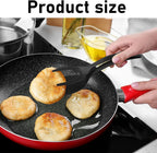 2 in 1 Grip Flip Spatula Clamp Egg Pancake Fish French Toast Omelette Making Non Stick Home Kitchen Cooking Turner Tool