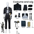 New Game Wuthering Waves Rover Cosplay Costume Rover Male Cosplay Outfit Wig Halloween Carnival Uniform Christmas Party for Men