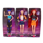 Kpop Rumi Mira Zoey Vinyl Doll Anime Hunters Girl 11 Inch Articulated With Theme Music Cute Toy 3PCS Set Gift for Kids Girl Fans