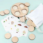 Children Simulation Biology Model Toy Animal Plant Life Growth Cycle Montessori Children Toys Set Teaching Aids Educational Toys