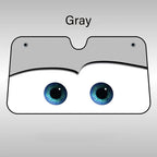 Car Solar Protection 4 Colors Eyes Heated Windshield Sunshade Car Window Windscreen Cover Sun Shade Auto Sun Visor Car-covers
