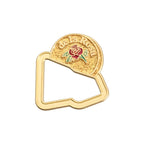 New Mexican Golf Hat Clip Marker Pins Eagle Pin Enamel Pins Baseball Cap Clip Metal Accessories Hat Pin Badge Party Jewelry Gift