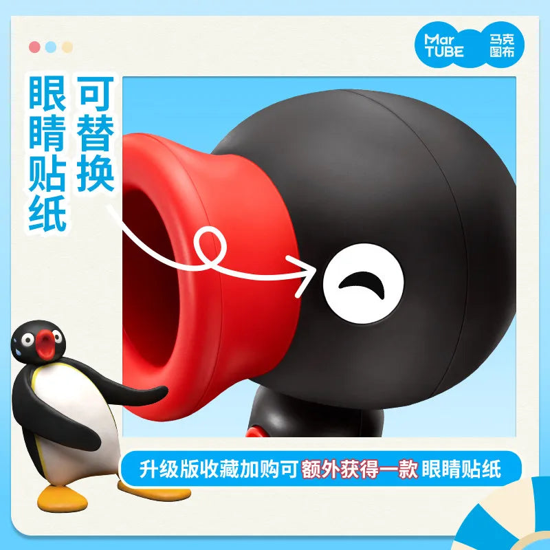 New Pingu Handheld Fan Chargeable 2000mah Rotatable Summer Fan Toys Desk Office Students Anime Peripheral Gifts Travel Summer S