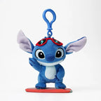 Genuine Lilo & Stitch Holding Flowers Cartoon Stuffed Plush Dolls Anime Plush Baby Toys Pendant Toys Kawaii Kids Birthday Gift