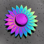 New Metal Rainbow Fidget Spinner Gradient Color R188 Mute Bearing EDC Hand Spinner Fingertip Gyro Anti-Anxiety Adult Toys Gifts
