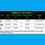 Children's Denim Costumes Toddler Anime Character Costumes Halloween Party Outfits for Boys and Girls Toy Character Performance