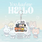 Kpop ZB1 Doll Keychain 12CM Zeroni Cartoon Cute Plush Doll Pendant Bag Accessories Key Ring ZhangHao HanBin Ricky Fans Gift