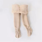 Lawadka Kids Girls Leggings Winter Thicken Soft Toddler Tights for Girls Snow Keep Warm Children's Pantyhose 0-8Y Baby Legging
