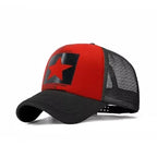 Fashion Mesh Snapback Baseball Cap for Casual Outdoor Comfort
