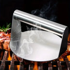 New Stainless Steel Smash Burger Press | Heavy Duty Patty Maker & Smasher Mold for BBQ, Grilling Kitchen (Non-Stick)