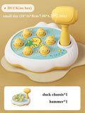 Montessori Duck Frog Pig Hammer Puzzle Toy for Toddlers