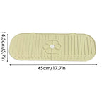 Kitchen Faucet Splash Pad Silicone Sink Faucet Splash Guard Mat Sponge Drain Pad Countertop Protector for Kitchen Bath Gadgets