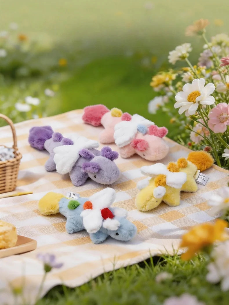 12 Colors 25cm 33cm Cute Fly Dargon Plush Toy Creative Colorful Dargon Soft Doll Work Buddy Sleep Soothing Doll Children Gift