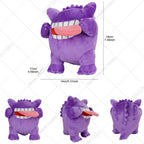 New Pokemon Sleeping Gengar Plush Toys Anime Pocket Monster Mega Gengar Peluche Dolls Birthday Gifts Kids