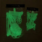 Halloween Luminous Skeleton,30cm,90cm,Glow Fake Skull Skeleton,Home Outdoor Yard Haunted House Hanging Decoration