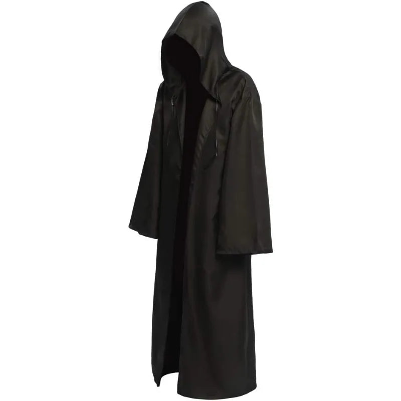 Horror Zombie Tattered Hooded Capes Unisex Halloween Ghost Dementors Cosplay Costume Day of The Dead Party Props Cloaks