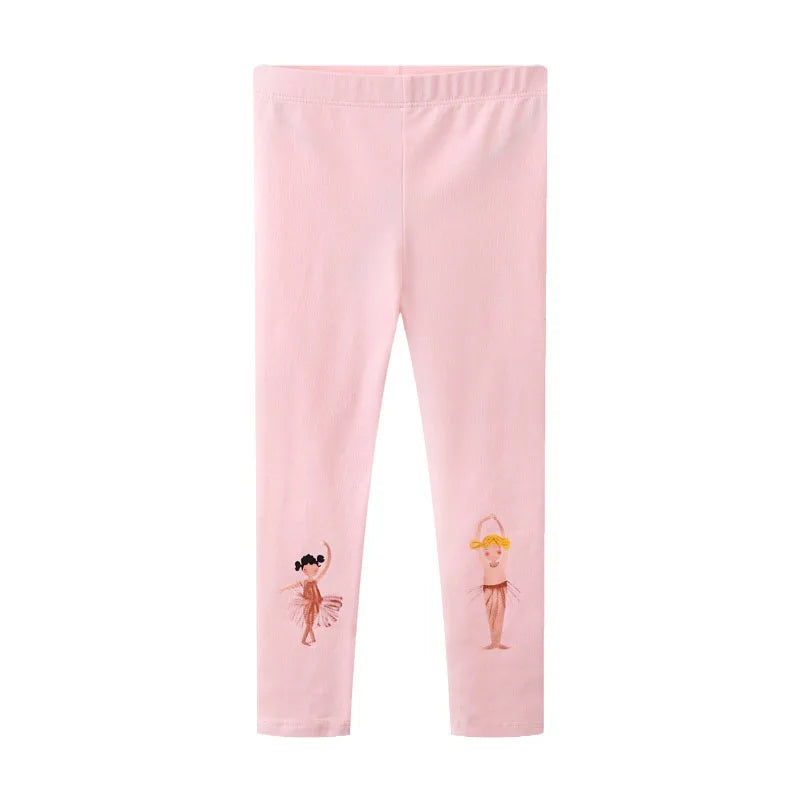 Jumping Meters 2-7T Unicorns Autumn Spring Girls Leggings Pants Print Full Length Girls  Baby Skinny Pencil Pants