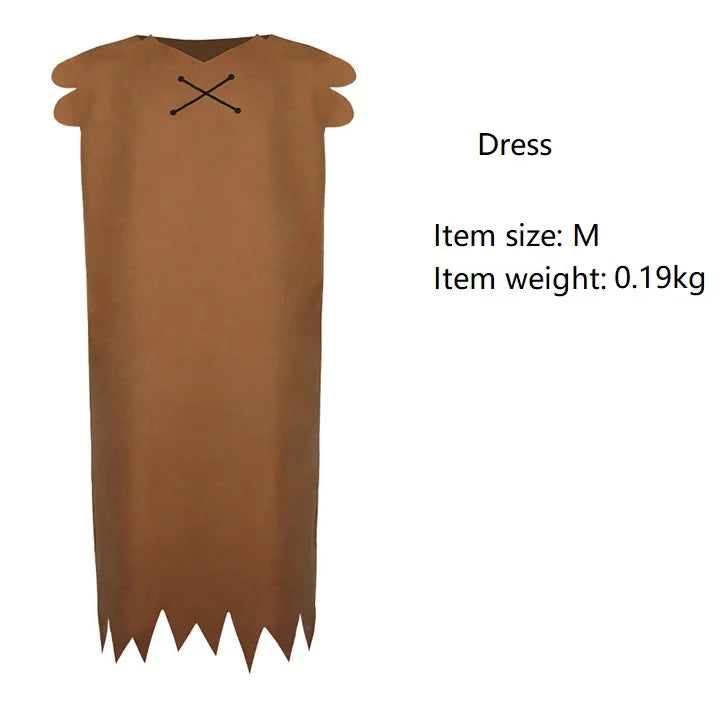 Modern Primitive People Adult and Children Cosplay Performance Costumes Halloween Indian Activity Performance Costumes