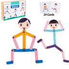 Montessori Material DIY Puzzle Toys Boards Educational Game Early Learning Toy For Children Preschool Fine Motor Training