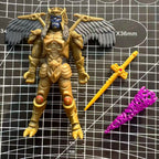 15CM Auto-Morphin Green Black Red BLUE Pink Yellow Ranger Evil Space Alien Goldar Rita Repulsa Putty Patroll Baboo Action Figure