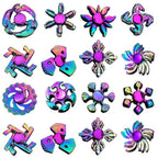 Dragon Wings Hand Spinner Alloy Low Noise Metal Rainbow Finger Spinner Anti-Anxiety High Speed Fingertip Gyro Birthday Gift