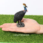 Simulation Bird Animal Kingfisher Robin Magpie Pigeon Hummingbird Model Action Figure Garden Decoration Miniature Figurines Toys
