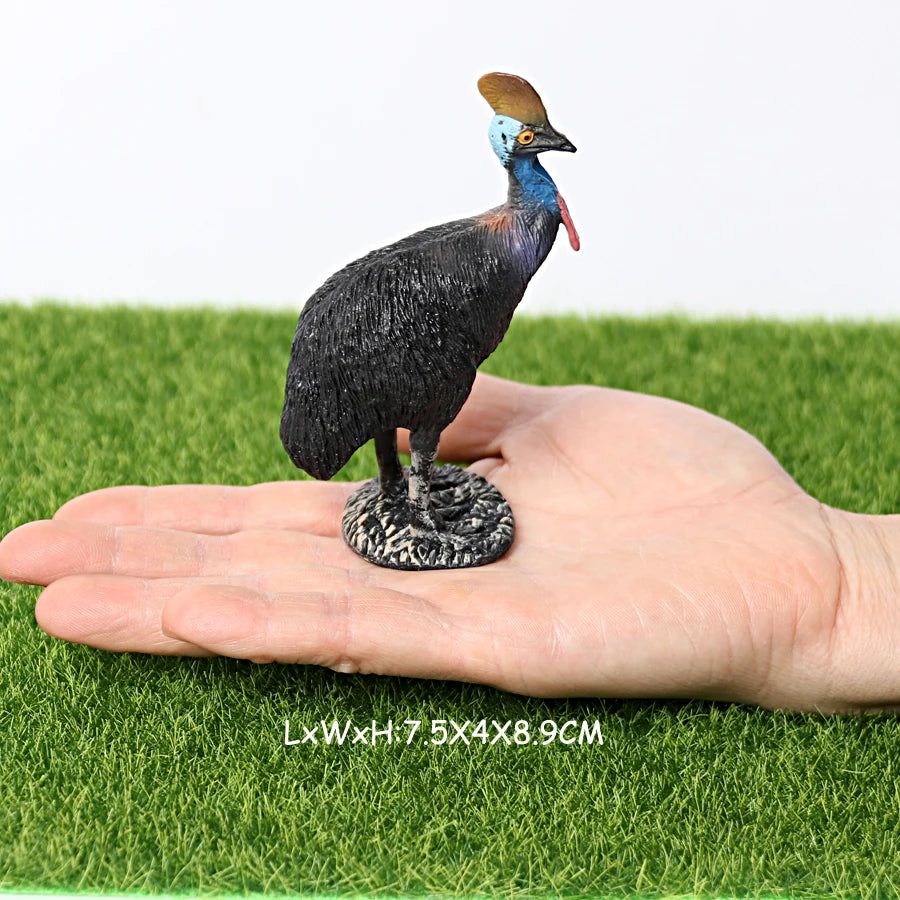 Simulation Bird Animal Kingfisher Robin Magpie Pigeon Hummingbird Model Action Figure Garden Decoration Miniature Figurines Toys