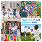  Flying Ball Children's Hand Controlled Color LED Cosmic Globe 360 °Rotating Suspension Ball Suitable for Indoor and Outdoor Toy