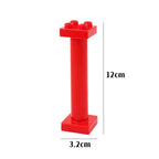 Big Building Blocks Slide Stair Swing Seesaw Ferris Wheel Series Compatible Duploe Large Brick Children Educational Toy Kid Gift