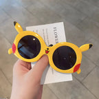 Cartoon Pikachu Outdoor Sun Protection Glasses Anime Pokemon Anti Glare Goggles Cute Vacation Travel Sunglasses Friend Gifts