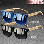 Fashion Vintage Square Square Frame Sunglasses Men Women Fishing Driving Man Luxury Brand Designer Sun Glasses UV400 Eyewear