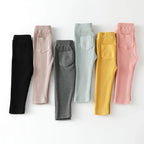 Baby Girls Boys Pants Kids High Waist Cotton Big PP Pant Spring and Autumn Girl Leggings Trousers Children Clothes 0-6 Years