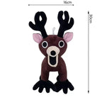 Caliente 99 Noches Dibujos Animados En El Bosque Ciervos Juguetes De Peluche Muñeca De Peluche De Algodón Anime Animal Para