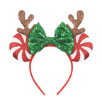 Nieuwste Mickey Mouse Oren Hoofdband Kid Adult Festival Party Pailletten Strik Haarband Vrouwen Baby Girl Party Haar Accessories