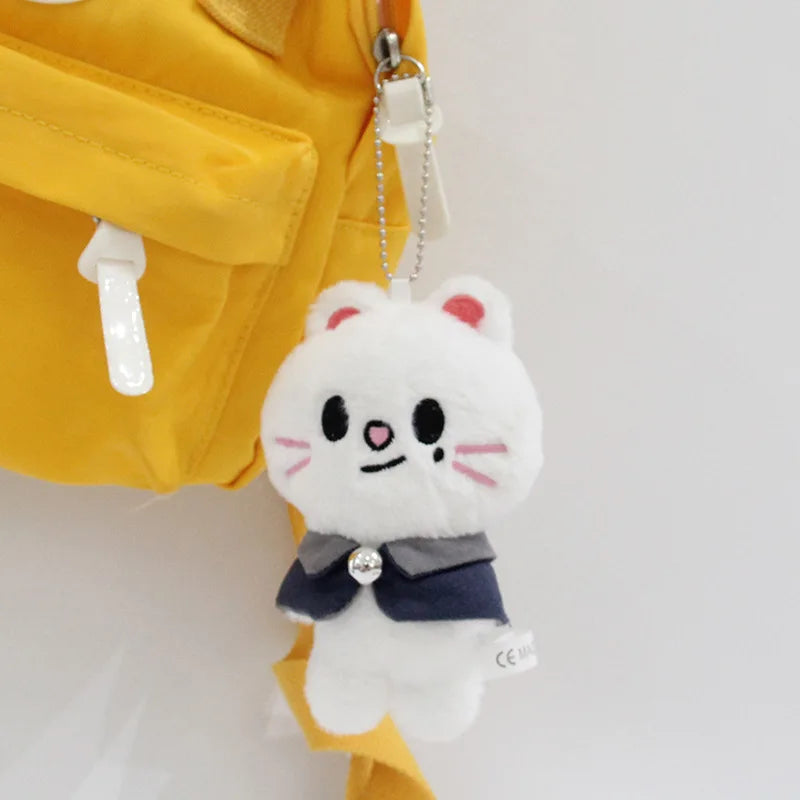 Skzoo 12cm Kpop Cartoon Stuffed Animal Plushies Stay Plush Doll Toys KawaiiJYP Adults KZ Fans Keychain Pendant Kid Gift