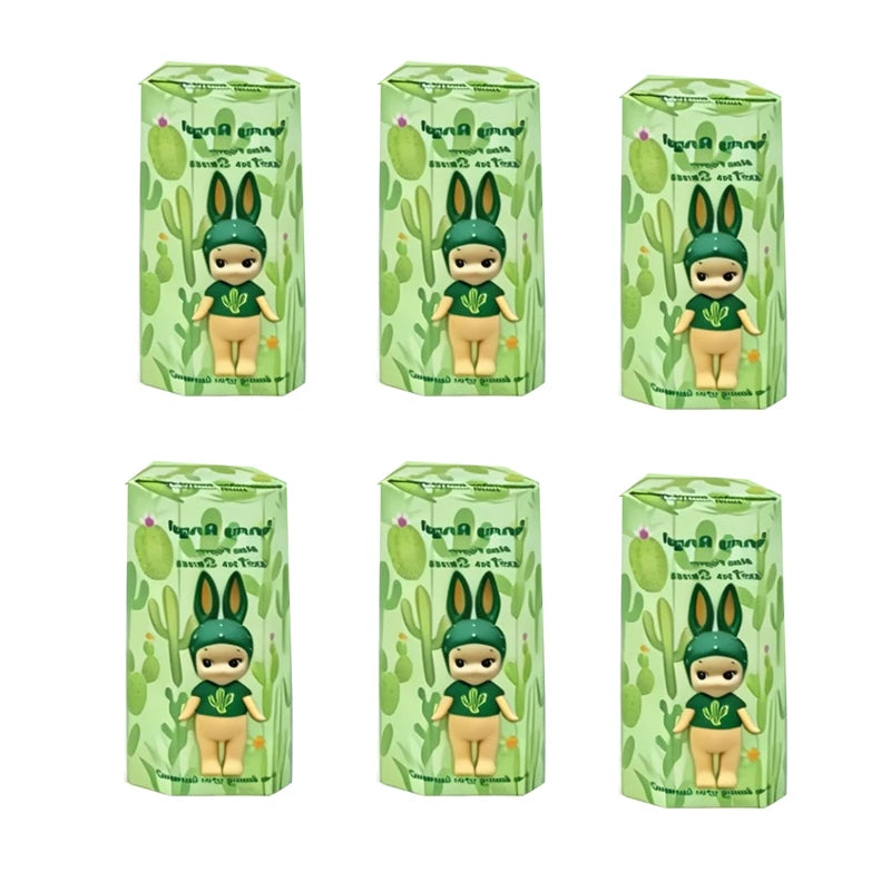 Hot Sells Angel Blind Box Cute Marine Animals Series Cactus Series Cartoon Mini Figures BlindBox Ornaments Dolls Children Gift