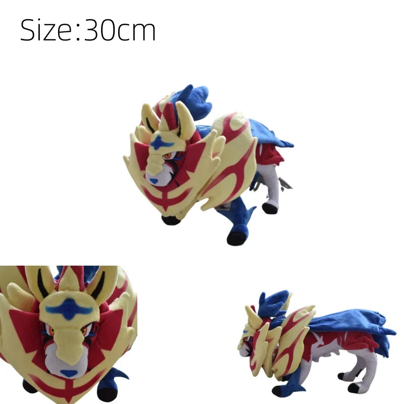New Pokemon Plush Toys Garchomp Groudon Primal Charizard Vulpix Koraidon Miraidon Gyarados Soft Stuffed Animals Toys Kids Gifts