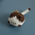 Small Cat Crochet Keychain Handmaking Crochet Cute Kitten Keyrings For Bag Pendant Knitting Animal Doll Keychain For Gift Custom